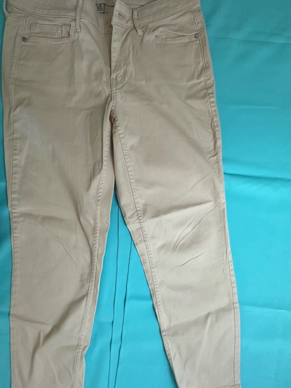 Calvin Klein Women's Skinny Pants in Light Pink